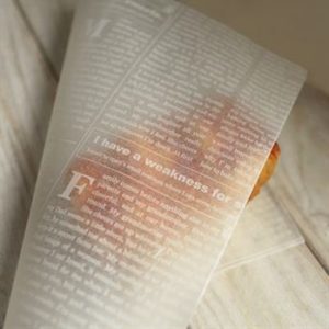 Пергамент - пример с печатью